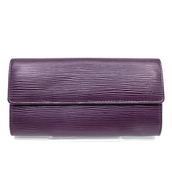 Louis Vuitton Handbags - Louis Vuitton LV Long Wallet Purple Epi 419972